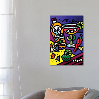 Margarita Night by Lisa Lopuck - Wrapped Canvas Print