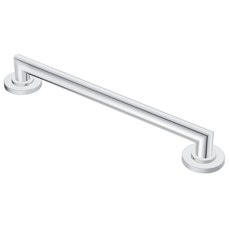Barre d'appui Arris, Chrome, L 18 po