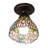 7" Wide Wisteria Flushmount