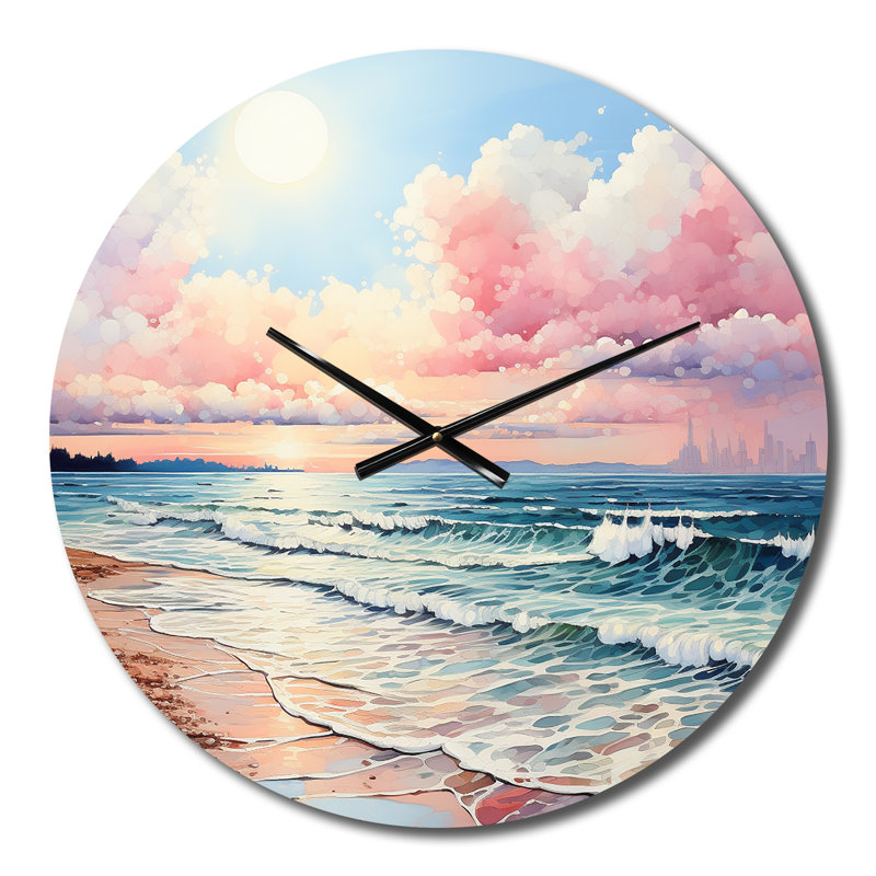 Horloge murale en métal, Petit