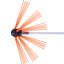 Adjustable Cleaning Brushes with Replaceable Head-1983871338