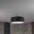 Shriner Fabric Semi Flush Mount-1804384855