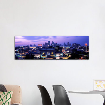 " Union Station At Sunset With City Skyline In BackgroundKansas City, Missouri, USA " by Panoramic Images