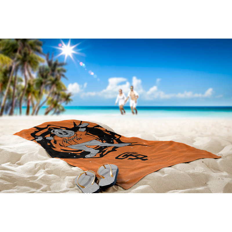 Cotton Blend Beach Towel, San Francisco Giants