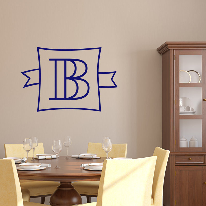 Adhésif décoratif bannière, Bleu marine, Oui