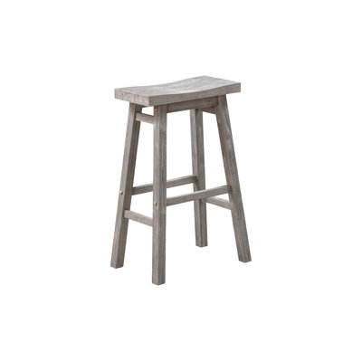 Alessandro Counter Stool with Solid Wood Frame