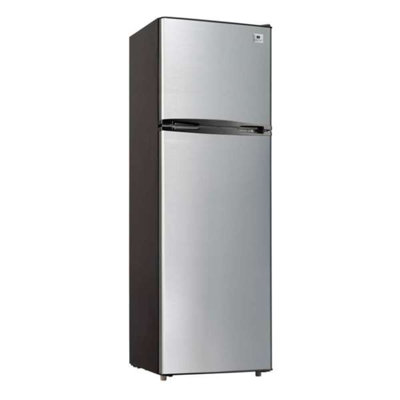 Arctic Chef, 10 Cu. Ft. Top Mount Refrigerator, Platinum on Fridge.com