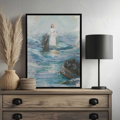 «Autre dans la tempête» par Mackenzie Kissell, reproduction d'art