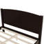 Lit plateforme double, lit plateforme en bois massif avec lattes de soutien et structure solide, sans sommier tapissier, blanc-121067033-121067032