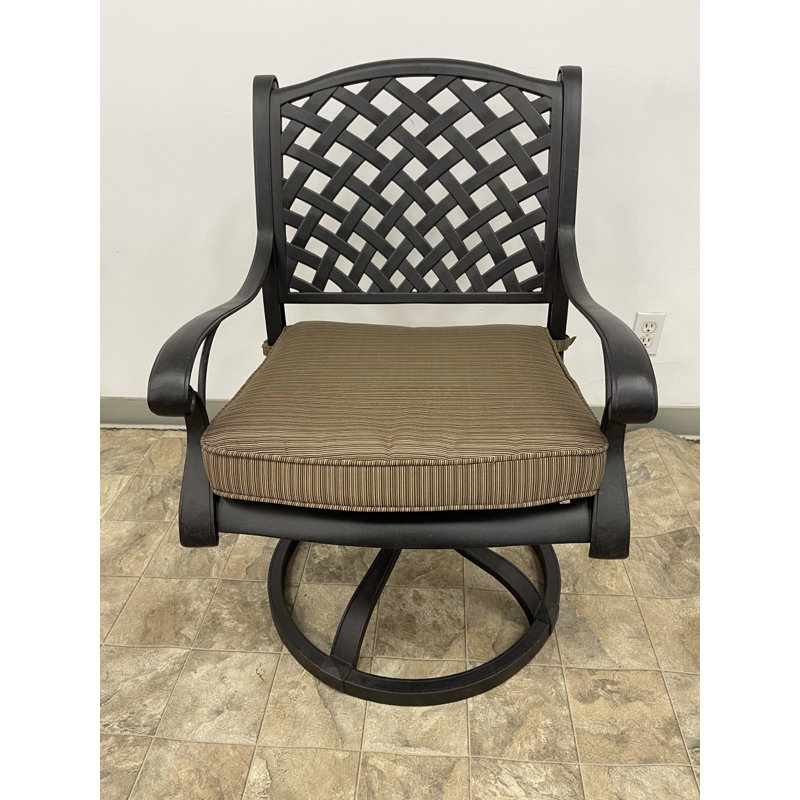 Nassau 8 - Person Patio Dining Set with Rectangular Table , Cushions Included