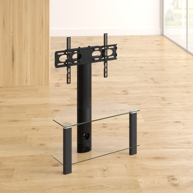 Ulmer Unfinished TV Stand for TVs up to 32", Black