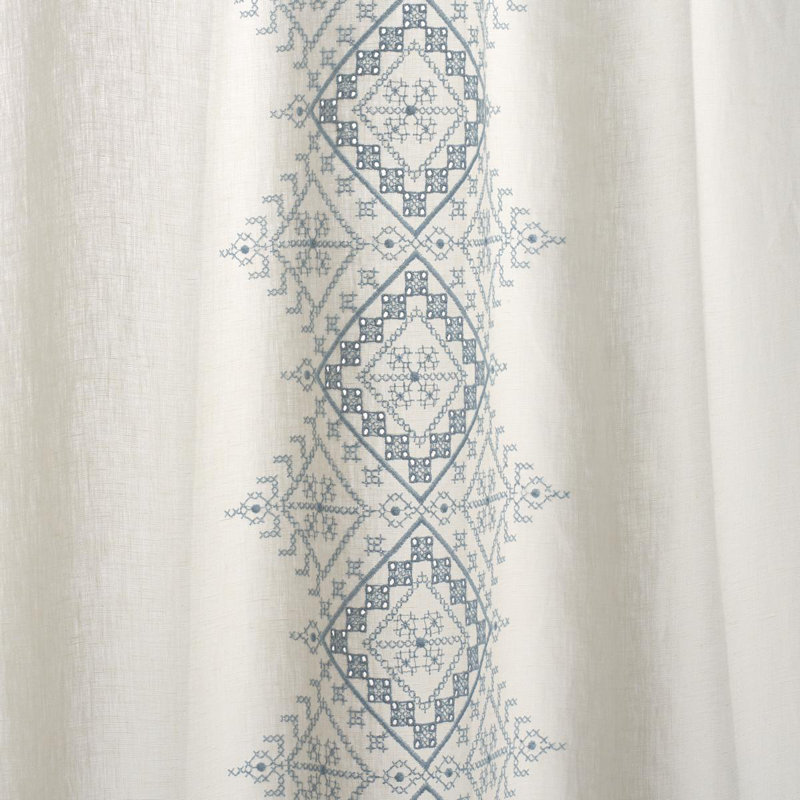 Birgitta Sheer Fabric, Blue