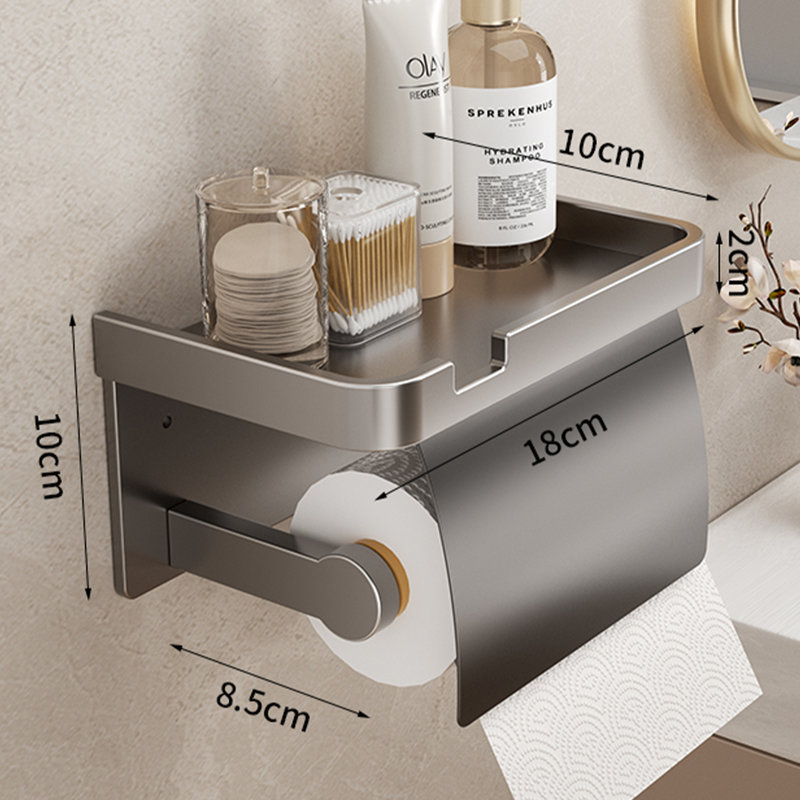 Arly Wall Mounted Toilet Paper Holder