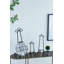 Porte-assiettes en métal noir Rodrigue-126331677