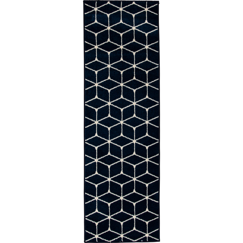 Iszac Geometric Indoor / Outdoor Rug, Runner 2' x 6'7''