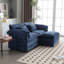 Causeuse avec repose-pieds 76,77 po-184588591