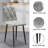 Dining Chairs Set Of 4, Modern Dining Room Chairs,kitchen Chairs With Upholstered Cushion Seat And Metal Legs-64251609