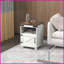 Table basse de salon blanche avec rangement, pieds en bois, surface facile à nettoyer et amp; Tablette / armoire polyvalente-1479635489