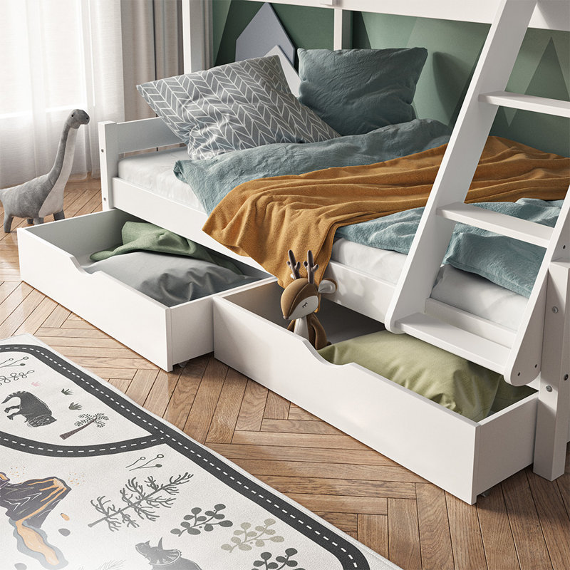Liv Underbed Storage Drawers, White
