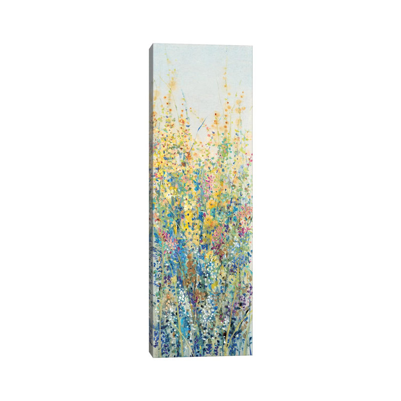 Wildflower Panel III by Timothy O' Toole - Wrapped Canvas Panoramic Painting, 152.4 cm H x 50.8 cm W x 1.91 cm D