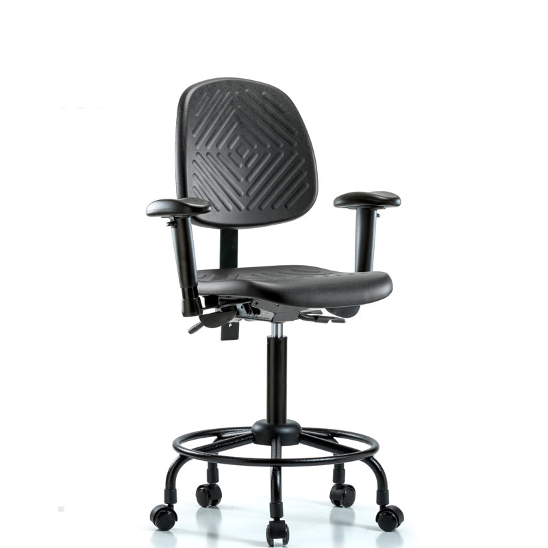 Chaise de dessinateur Sheila, Roulettes, Non inclus