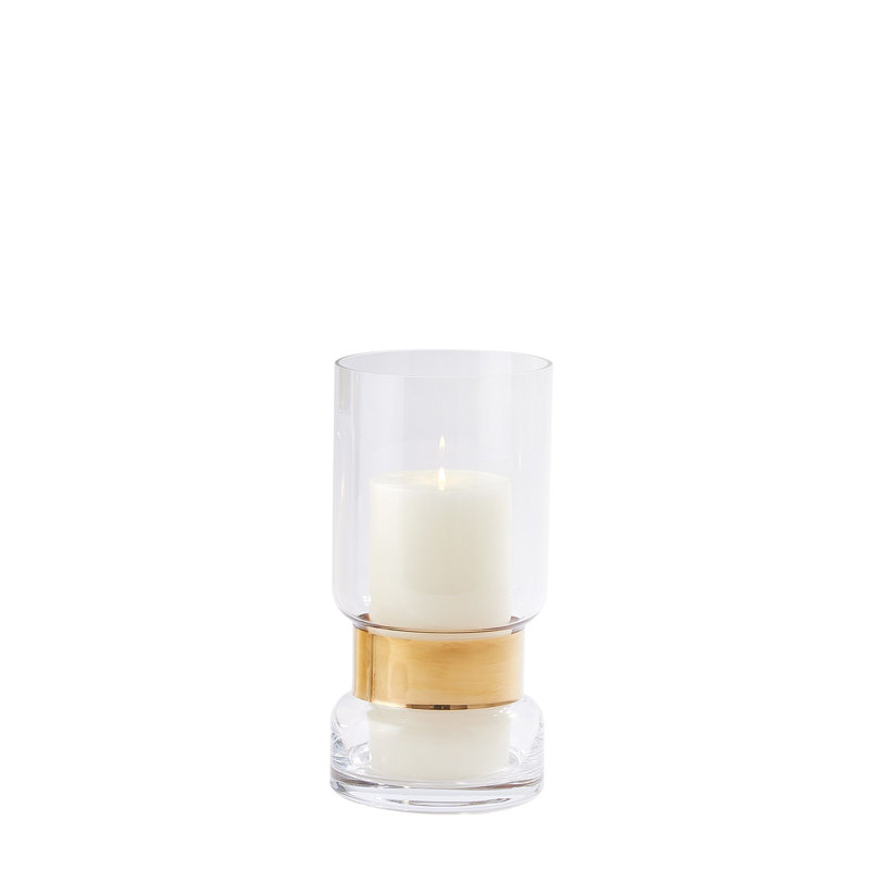Hurricane Candle Holder, 12" H x 6" W x 6" D