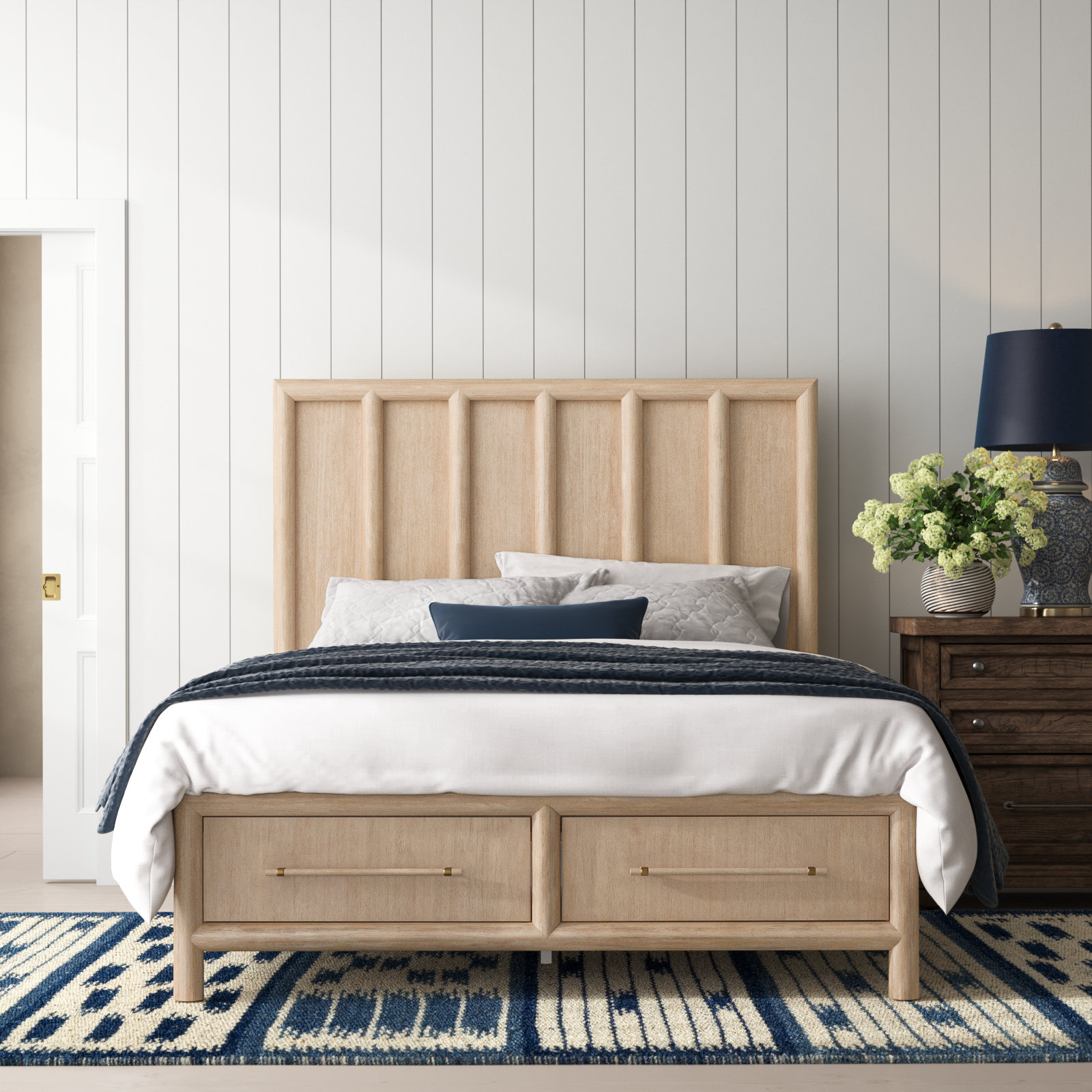 Colleen Storage Platform Bed, Queen