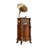 Nut-brown+Gold Free Form Solid Wood+Copper Media Players