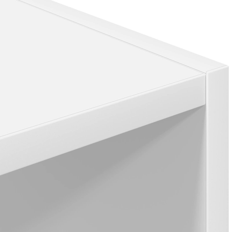 90cm H x 90cm W Bookcase, White