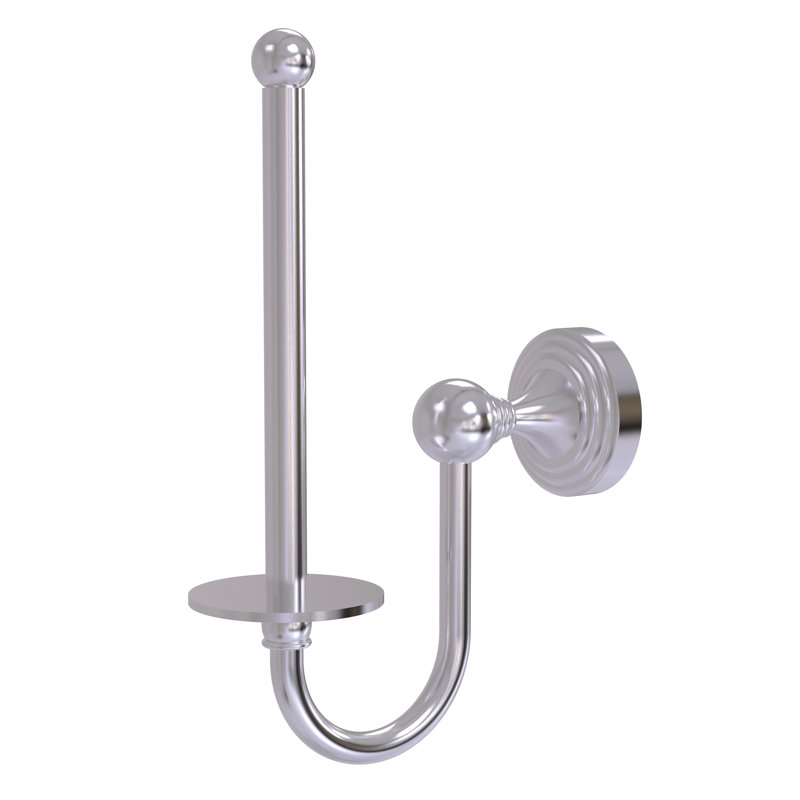 Porte-papier hygiénique vertical Godin, Chrome satiné