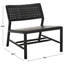 Chaise avec accoudoirs en cuir fleurie l 26,4 po Sarah-1669412459-1669412462