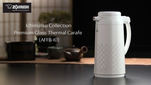 Zojirushi Glass Vacuum Carafe - 34 Ounces - Black