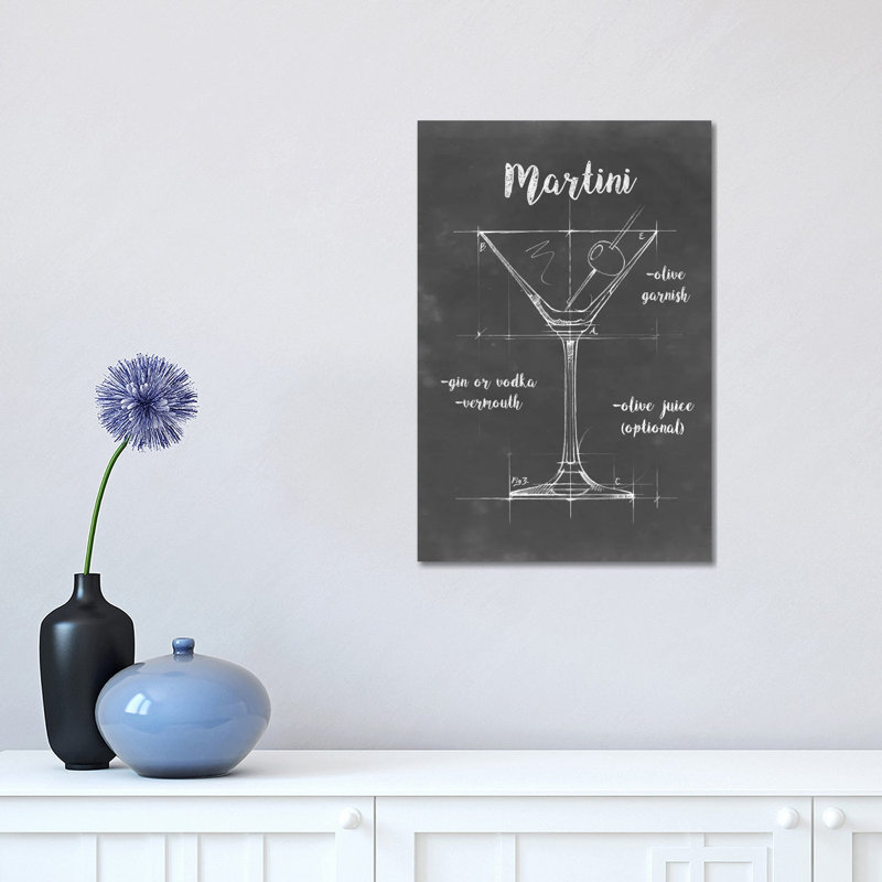 Mixology V by Ethan Harper - Wrapped Canvas Print, 30.48 cm H x 45.72 cm W