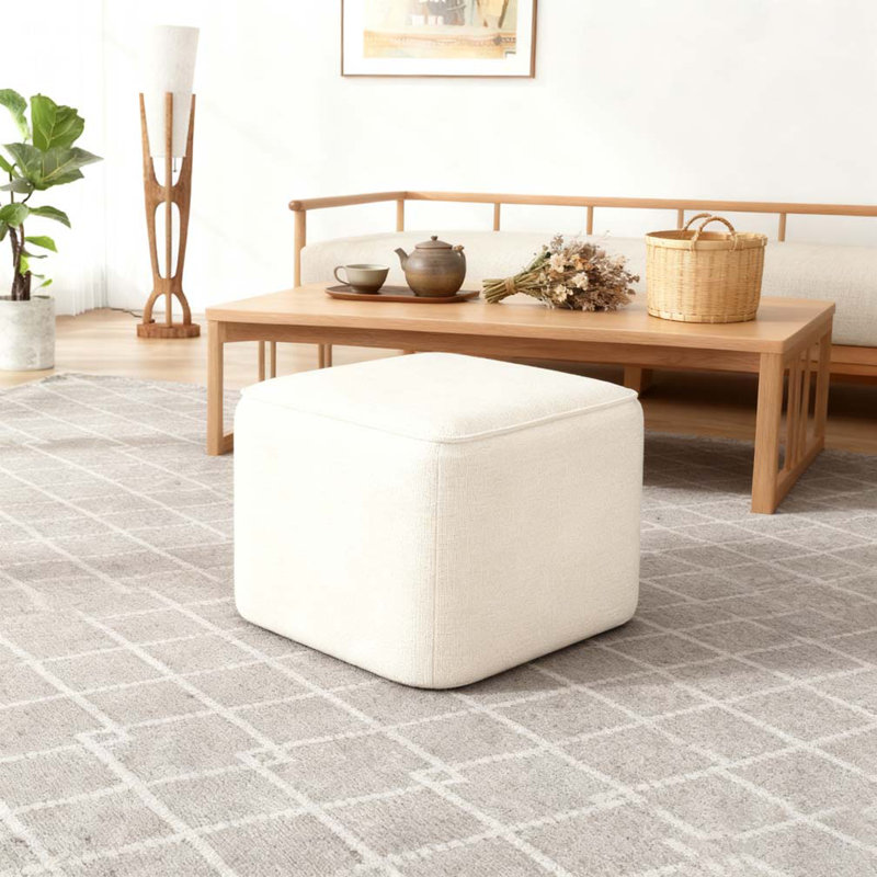 Upholstered Square Ottoman