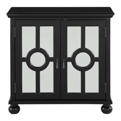 Armoire de rangement classique classique 1Pc avec accoudoirs et portes miroir