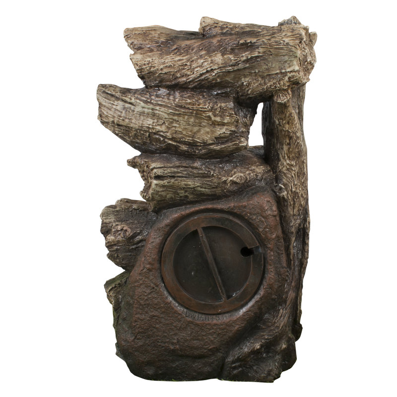 Weather Resistant Fountain with Light