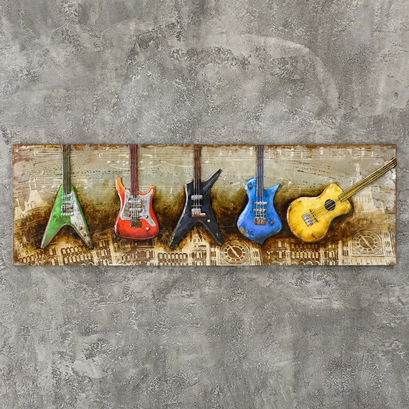 Traditional Wall Decor on Metal