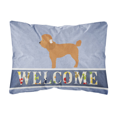  Coussin décoratif intérieur / extérieur Toy Poodle
