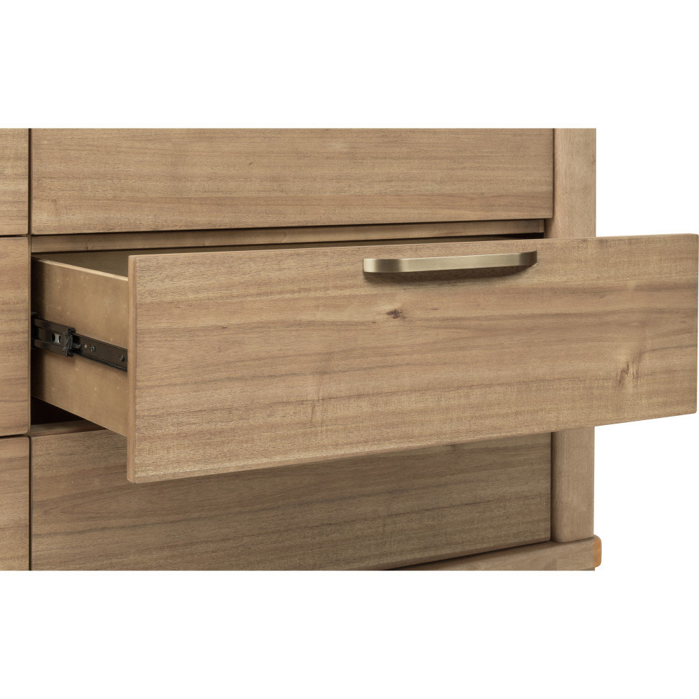 Hofstetter Six Drawer Wood Dresser In Lioness