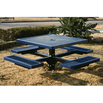 Pedestal Square Picnic Table
