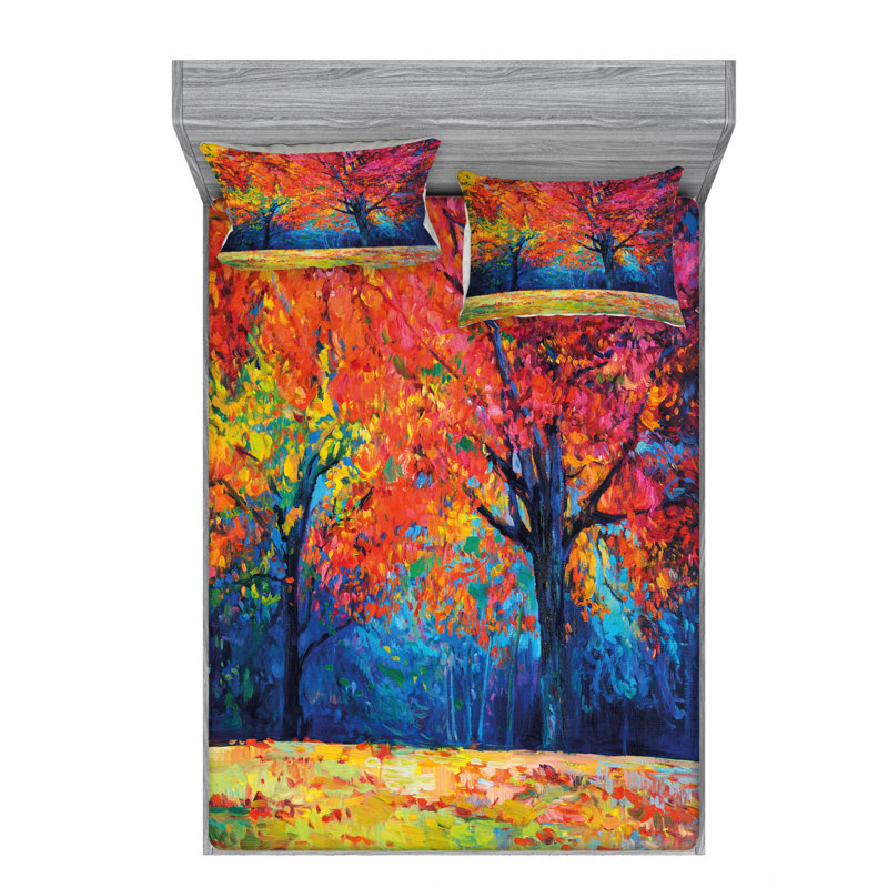 Microfiber Sheet Set, Full/Double Sheet Set with Fitted Sheet