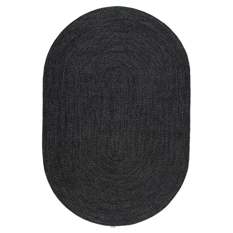 Decoste Camouflage Hand Woven Indoor / Outdoor Area Rug Set, Oval 140 x 200cm