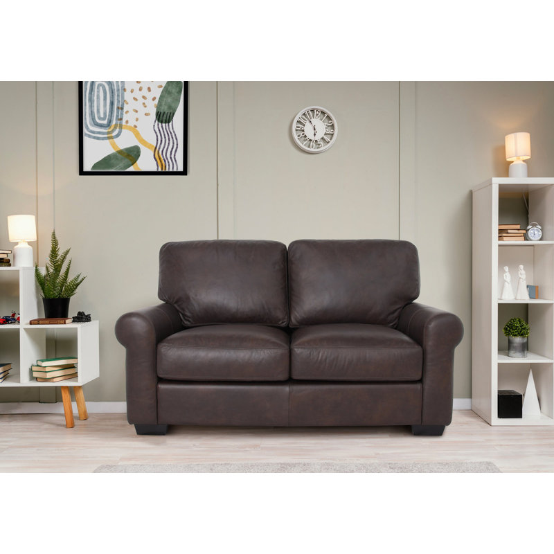 Causeuse Florentine, Marron foncé