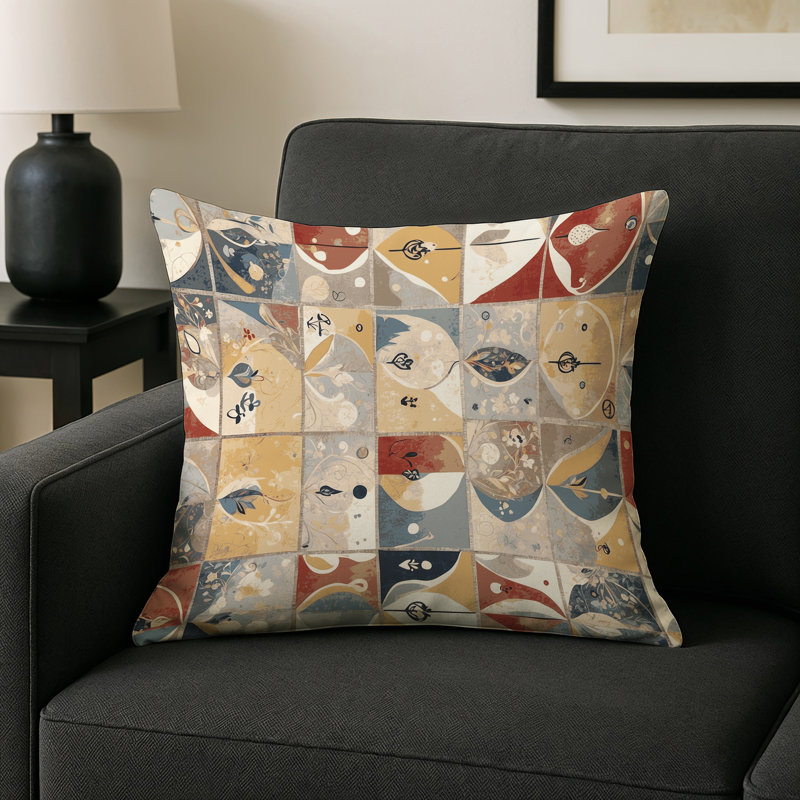 Cheeky Stomp Indoor And Outdoor Pillow, Square 18"