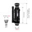 Dual Flush Valve Toilet Repair Kit