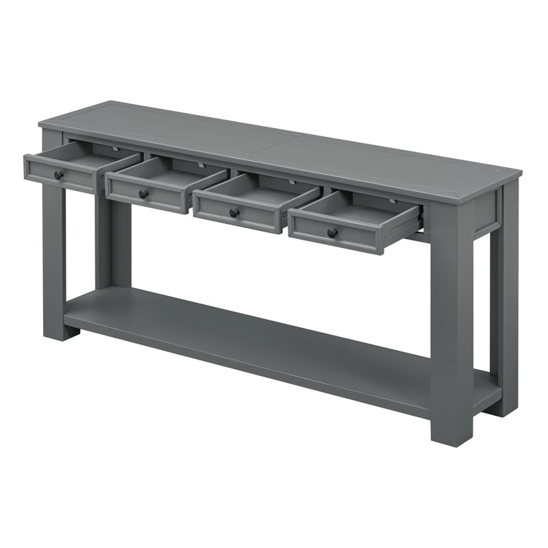 Arlesia 63'' Console Table, Gray