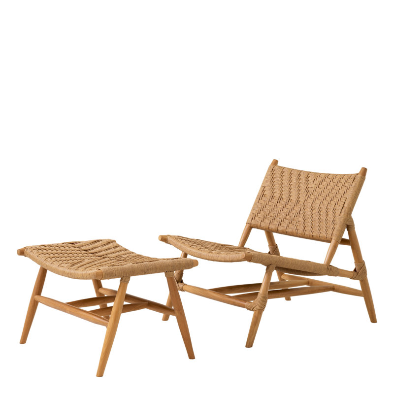 Laroc Outdoor Teak Lounge Chair
