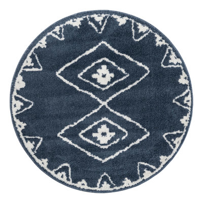 Latitude Run® Vefsna Nikolis Rug Blue