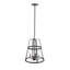 Luminaire suspendu conique à 4 lumières Yariely-97859519