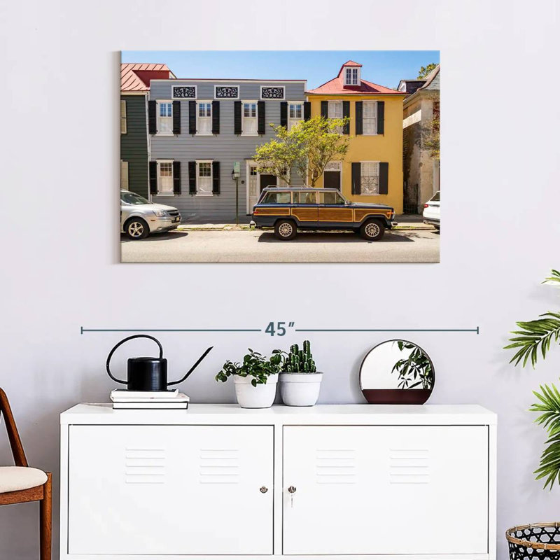 Rorry Houses In Charleston, 30" H x 45" W